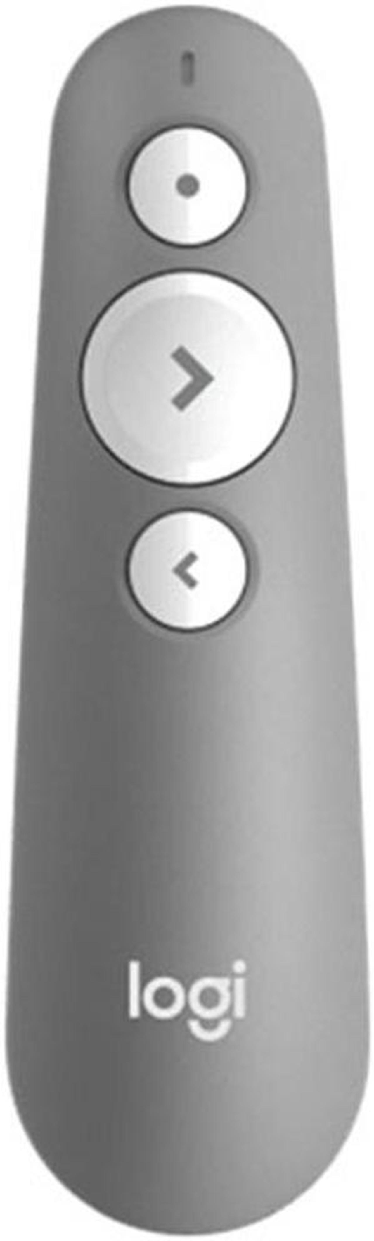 Alt view image 2 of 7 - Logitech R500s Bluetooth Wireless Presenter, Broad Compatibility, 1 Laser, 640 to 660 nm (red), 2.4 GHz wireless, 20 meters  , USB, for Windows/macOS /ChromeOS/Linux, black