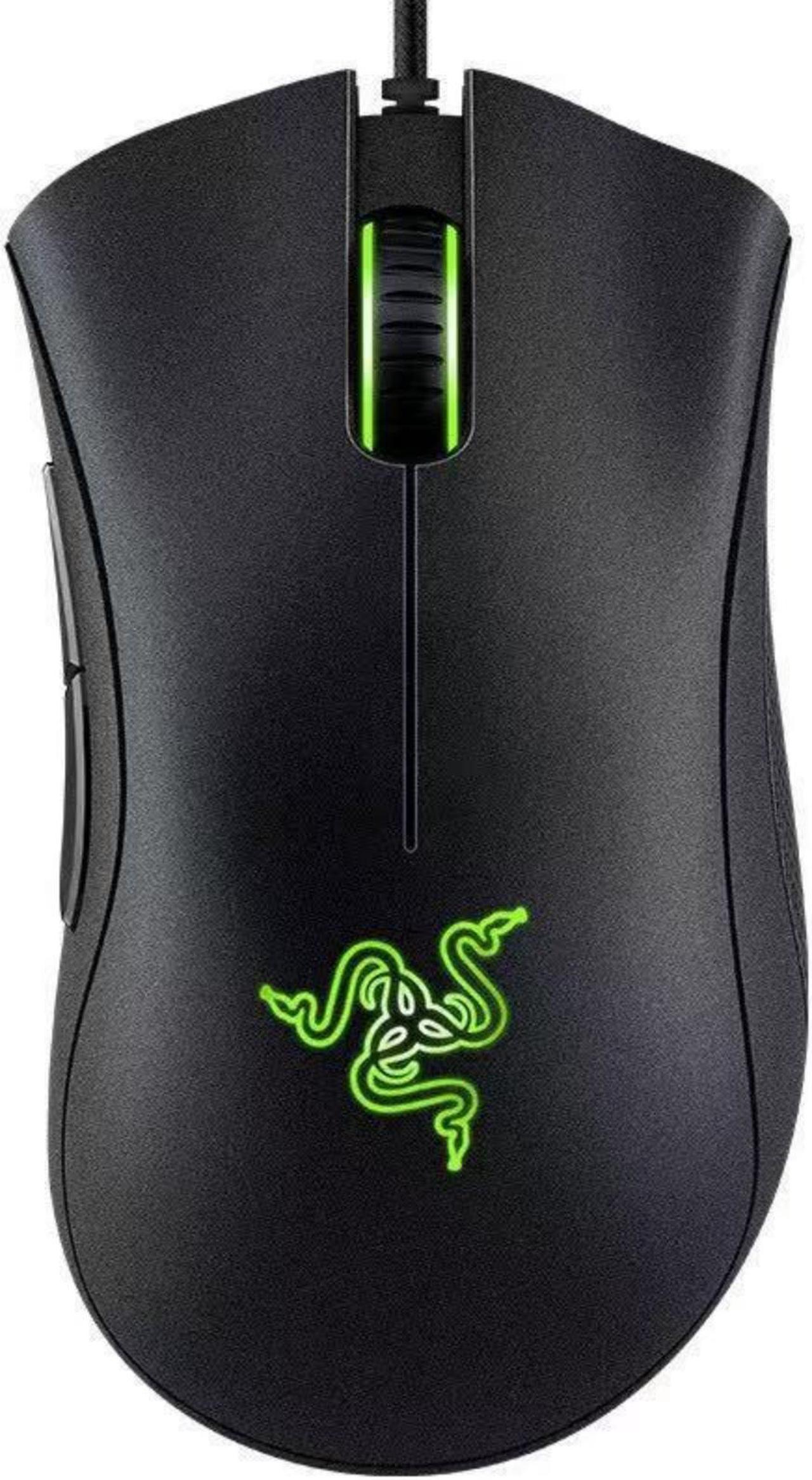 Fantech DeathAdder Essential Wired Gaming Mouse, Mechanical Switch,6400dpi,6 programmable buttons, Five High-speed Response Buttons, Black