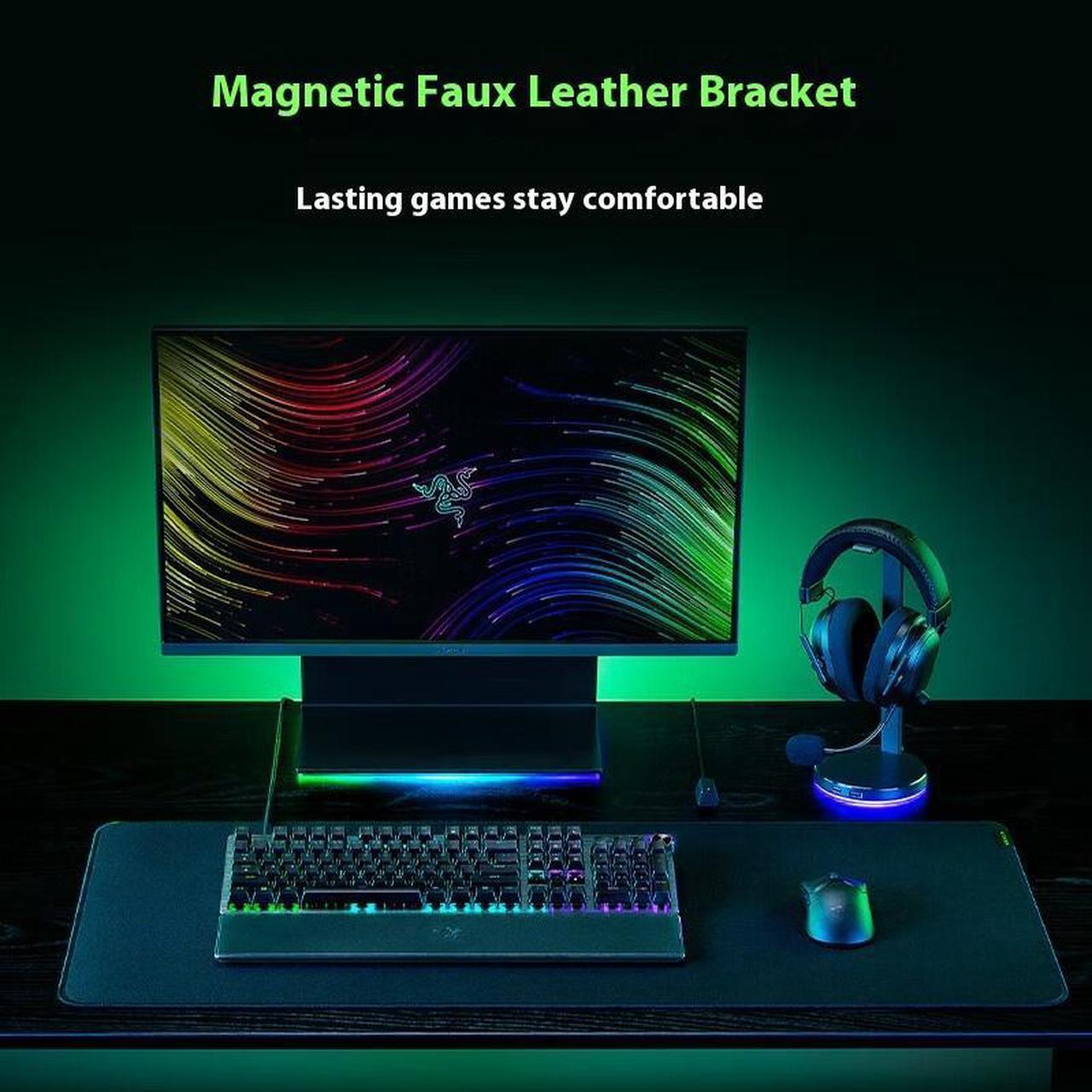 Alt view image 7 of 7 - FANTECH Soulhunter Elite Metal Mechanical Keyboard, 104 Keys, Optical Shaft, RBG Backlight, Magnetic Wrist Rest, For PC/Mac with USB Port, Windows 10 / 8 / 7 / Mac OS X, 100 Million Strokes, Black