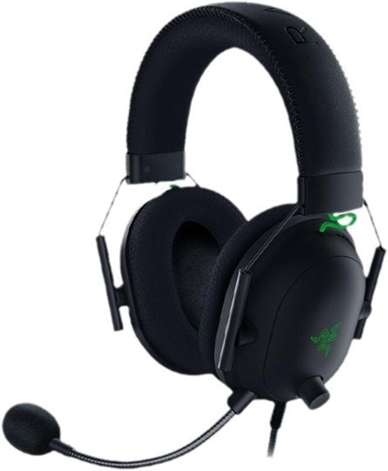 FANTECH Cyclone Black SharkV2 Wireless Gaming Headset, with its open shell design and breathable fabric,passive noise reduction, weighs only 240g,black