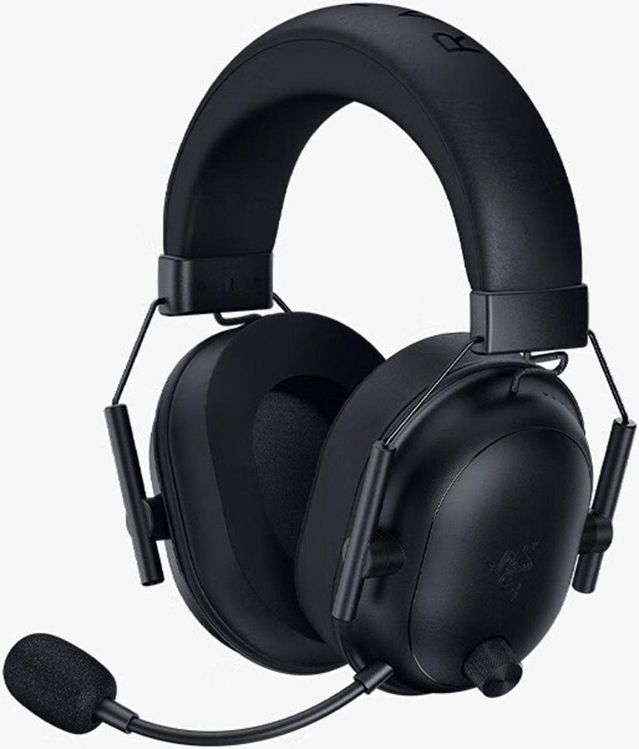 FANTECH Soul Eater Shark V2 HyperSpeed wireless Gaming Headset , THX Spatial Audio - Bendable Mic - 50mm Drivers - 2.4GHz, Bluetooth or USB - 70 Hr Battery w/USB Type C Charging,black