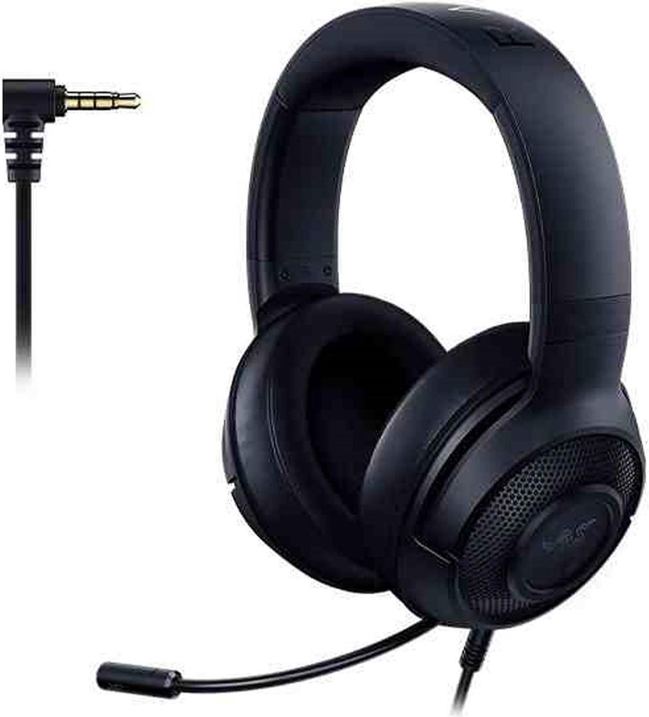 FANTECH Giant Demon X Wired Gaming Headset with Microphone,Ultra-lightweight design,HD Sound Quality, 3.5 mm link, for PCs, Macs, Xbox One, PS4, Nintendo Switch, Black