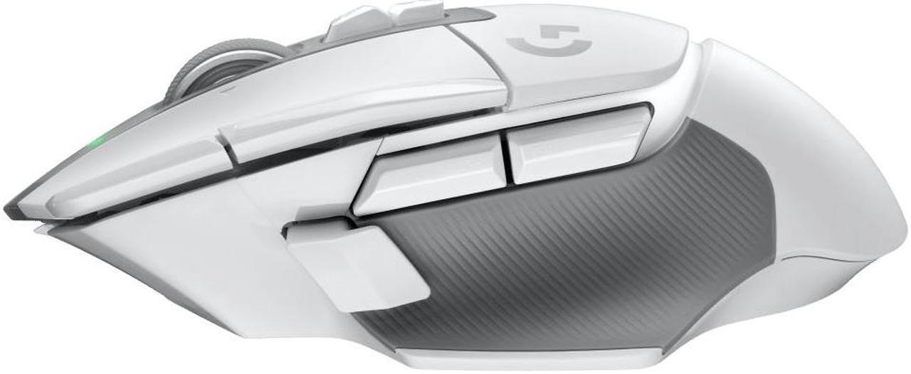 Alt view image 5 of 6 - Logitech (G) G502X  Wireless  Gaming Mouse,    RGB with Weighted Macro Programming, 25600DPI, 11buttons,  Laptop Big Hand Mouse,for Windows® 7 or later/macOS 10.11 or later/ChromeOS, WHITE