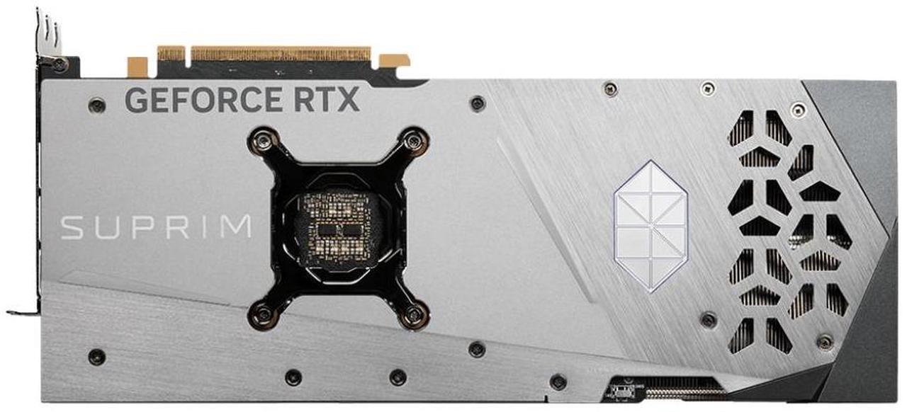 Alt view image 4 of 7 - AULA M-S-I GeForce RTX 4080 SUPER 16G SUPRIM X,PCI Express®Gen 4 16GB GDDR6X, 256-bit,23 Gbps,7680 x 4320,12 Ultimate,16-pin x 1,336 x 142 x 78 mm
