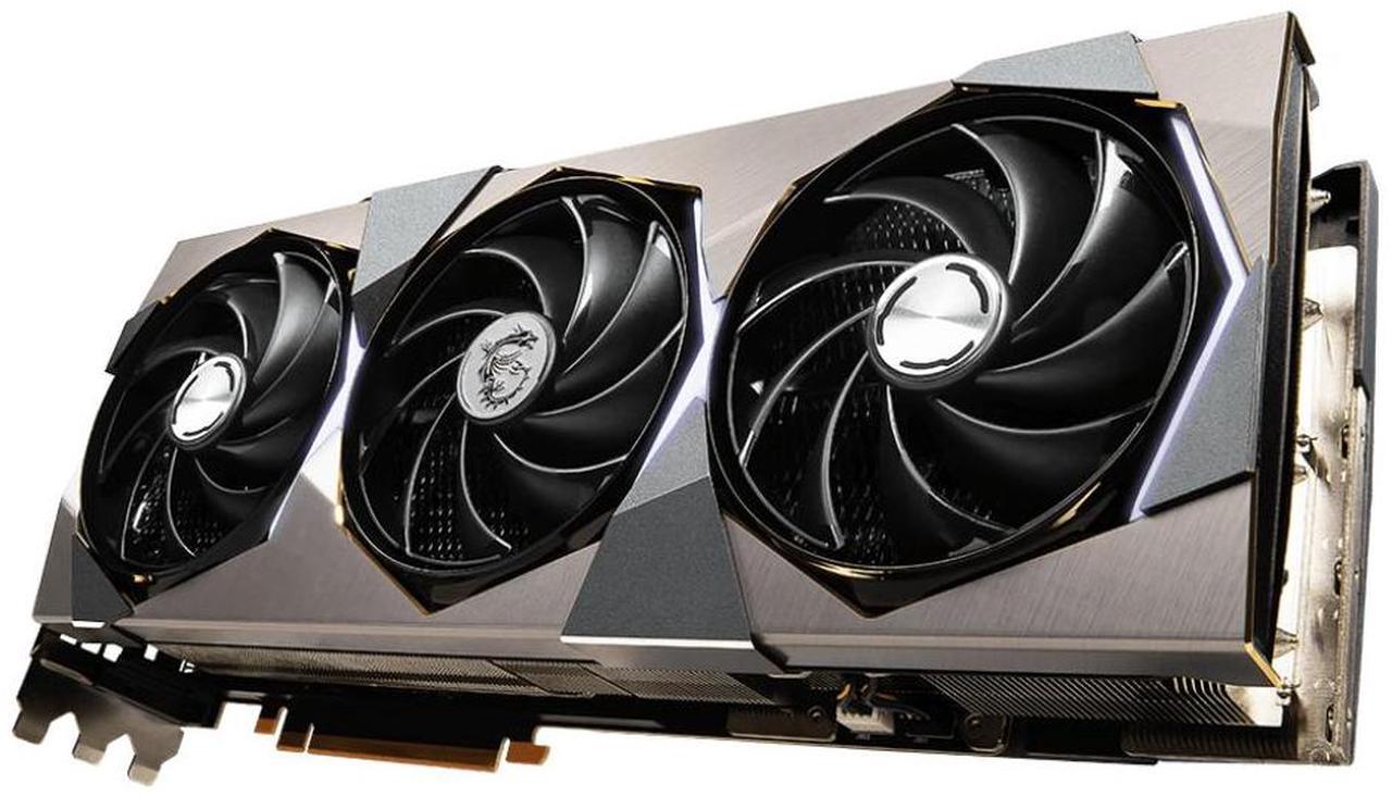 Alt view image 3 of 7 - AULA M-S-I GeForce RTX 4080 SUPER 16G SUPRIM X,PCI Express®Gen 4 16GB GDDR6X, 256-bit,23 Gbps,7680 x 4320,12 Ultimate,16-pin x 1,336 x 142 x 78 mm