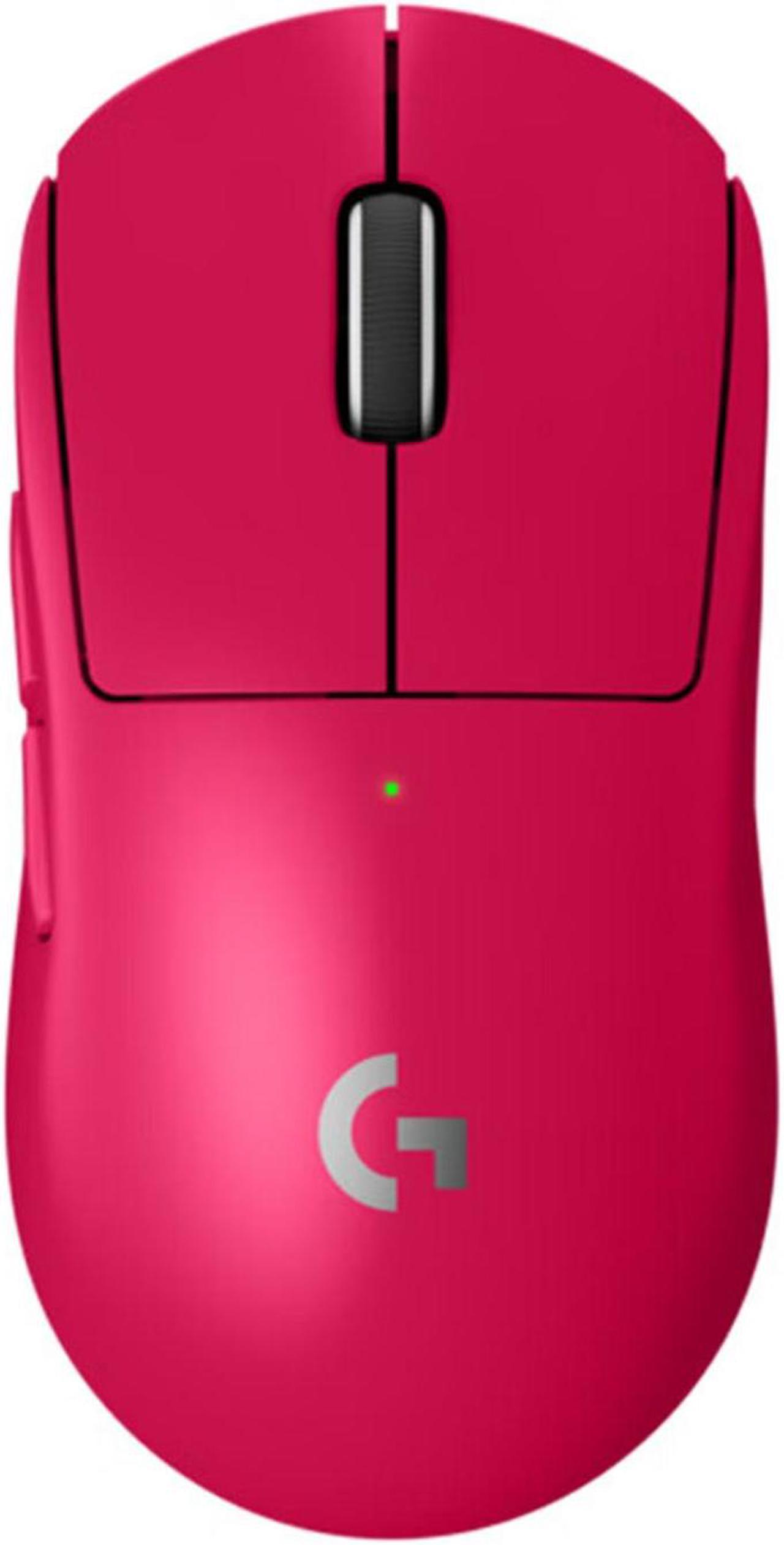 Logitech GPW 2 /(G PRO X Superlight)  Wireless Gaming Mouse,  25600DPI, 5buttons, for Windows® 7 or later/macOS 10.11 or later/ChromeOS/USB port,  pink