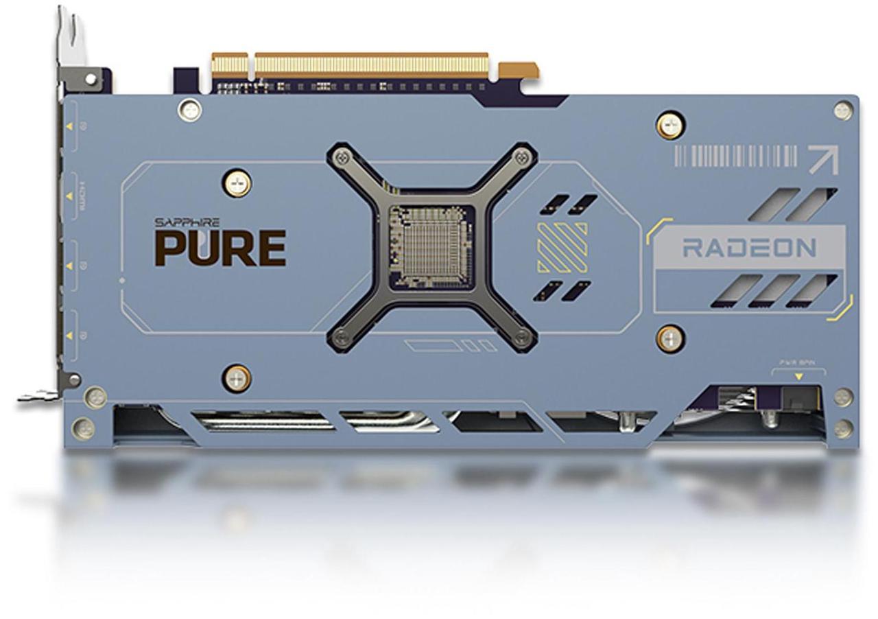 Alt view image 5 of 7 - Sapphire Tech Starry Sky  Radeon RX 6750 GRE  Gaming Graphics Card, 2495 MHz, 10GB, 160 bit, GDDR6, 16 Gbps,  RDNA 2, HDMI: 7680×4320; DisplayPort1.video card