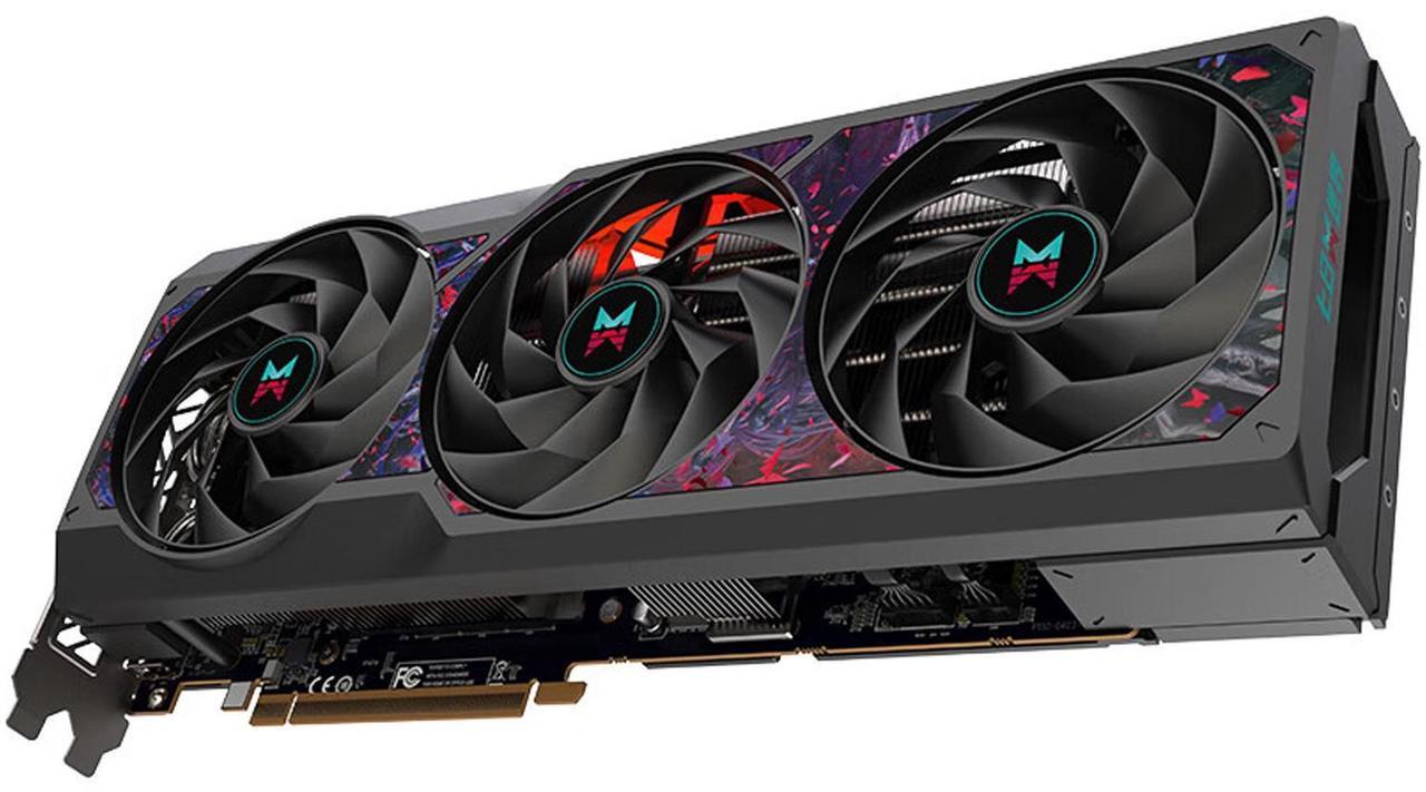 Alt view image 3 of 7 - Sapphire tech ONCE HUMAN  RX 7800 XT 16G D Gaming Graphics Card,  RDNA 3, 19.5 Gbps, PCIe 4.0, 16GB GDDR6, HDMI 4K*1, DisplayPort 2.1*3, 256 bit, Digital Power Design, black