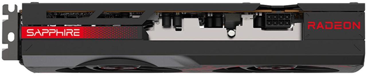 Alt view image 2 of 7 - Sapphire Tech PULSE Radeon RX 7650 GRE  Graphics Card, gaming video card (computer), 8GB GDDR6 128 bit 2695 MHz 18 Gbps, RDNA 3 Architecture,  PCI-Express 4.0