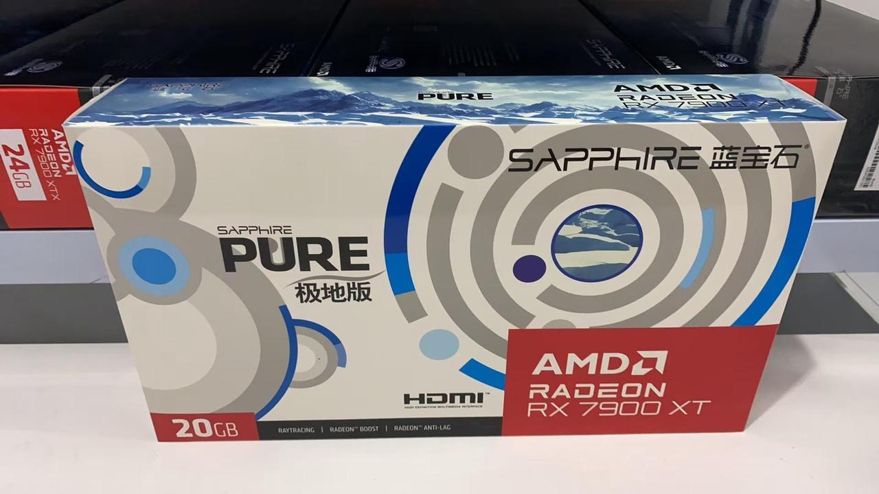 Alt view image 7 of 7 - SAPPHIRE Tech PURE RX7900 GRE 16G D6  OC Gaming Graphics Card,  (PCIe 4.0, 16GB GDDR6, HDMI 4K, DisplayPort 2.1a, video card, High TG Copper PCB, Digital Power Design), WHITE