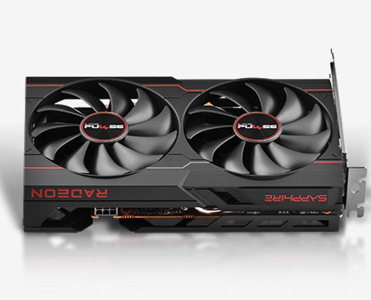 Alt view image 4 of 7 - SAPPHIRE Tech PULSE Radeon RX 6500 XT Video Card,  11314-01-20G,oc, Graphics card, 2825 MHz, 4GB, 64-bit, GDDR6, 18 Gbps, RDNA 2