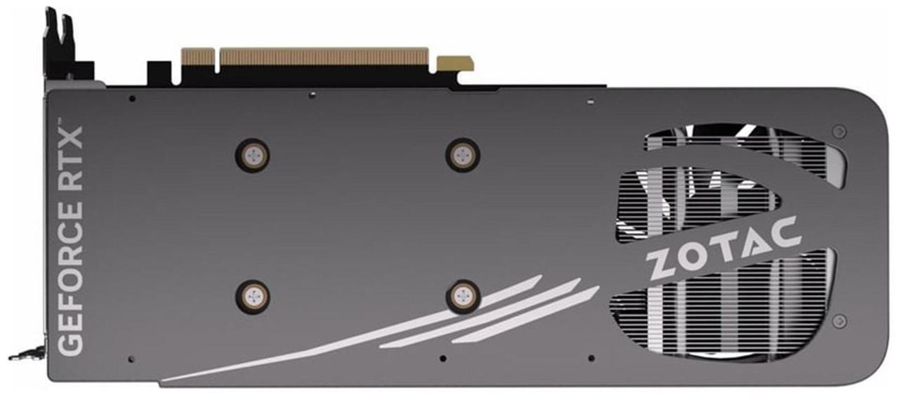 Alt view image 3 of 7 - ZOTAC GeForce RTX 4070 SUPER MOONLIGHT SHADOW OC Graphics Card, Gaming, AI Design, Video Editing, 3D Rendering, 3 x DP, 1 x HDMI, 12GB GDDR6, 192-bit, Express 4.0 16x, 2505MHz, 21 Gbps