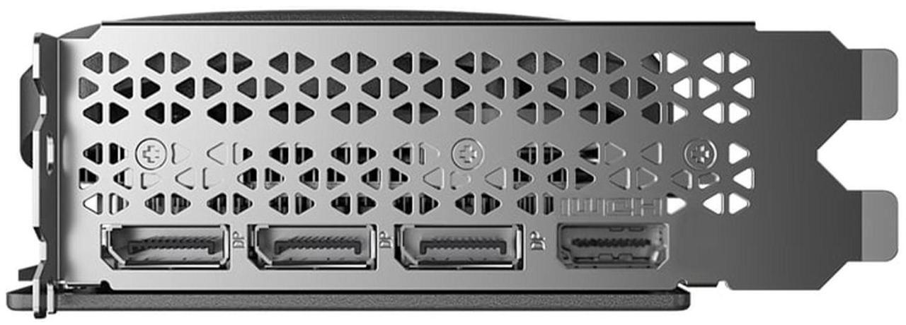 Alt view image 4 of 7 - ZOTAC GeForce RTX 4070 SUPER MOONLIGHT SHADOW OC Graphics Card, Gaming, AI Design, Video Editing, 3D Rendering, 3 x DP, 1 x HDMI, 12GB GDDR6, 192-bit, Express 4.0 16x, 2505MHz, 21 Gbps
