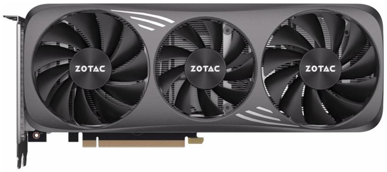 Alt view image 2 of 7 - ZOTAC GeForce RTX 4070 SUPER MOONLIGHT SHADOW OC Graphics Card, Gaming, AI Design, Video Editing, 3D Rendering, 3 x DP, 1 x HDMI, 12GB GDDR6, 192-bit, Express 4.0 16x, 2505MHz, 21 Gbps