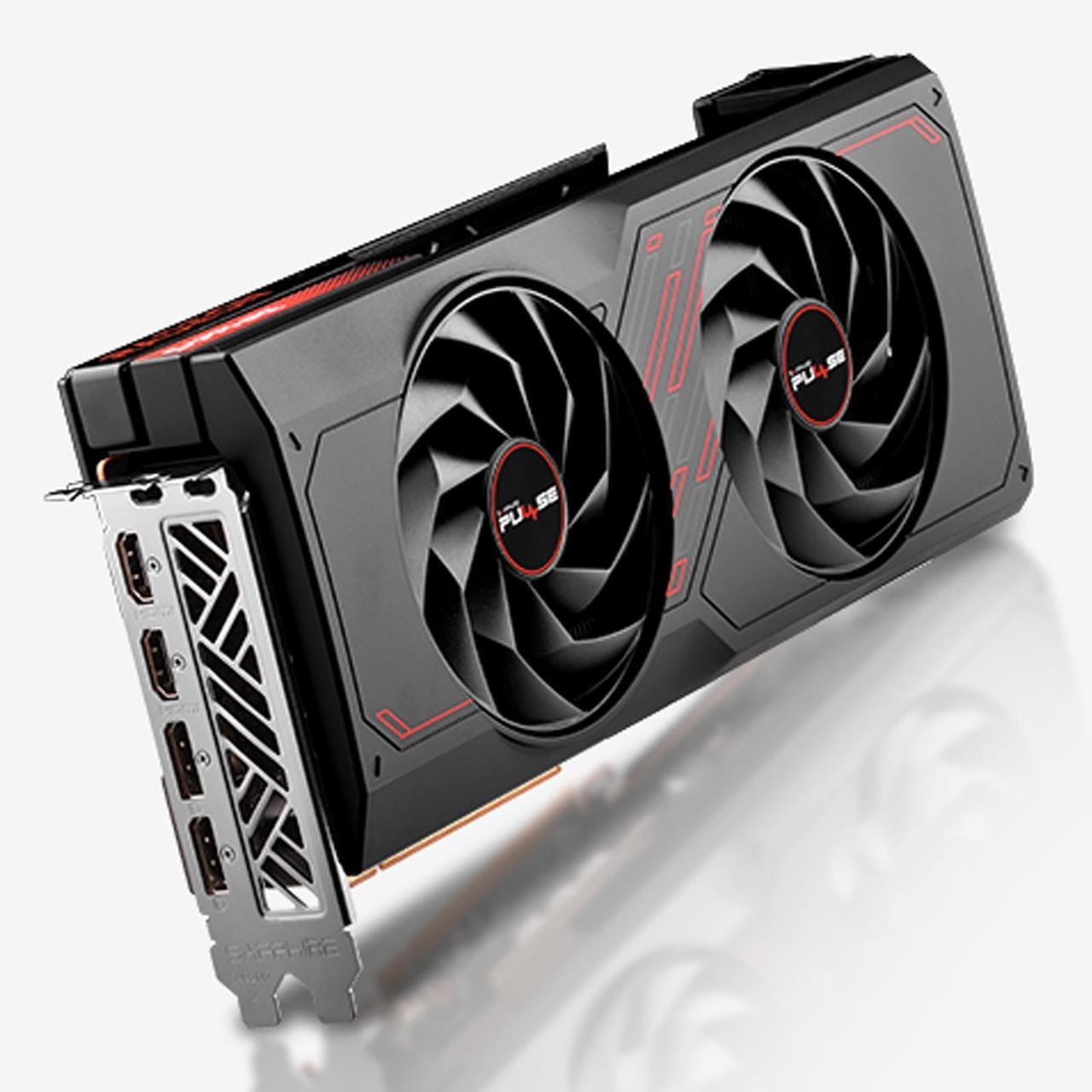 Alt view image 3 of 7 - SAPPHIRE Tech PULSE  Radeon RX 7700 XT OC Graphics Card , 12GB Gaming Graphics,  Card  RDNA 3, PCIe 4.0, 192 bit GDDR6  2x HDMI  2x DisplayPort  7680×4320 , 1440P gaming