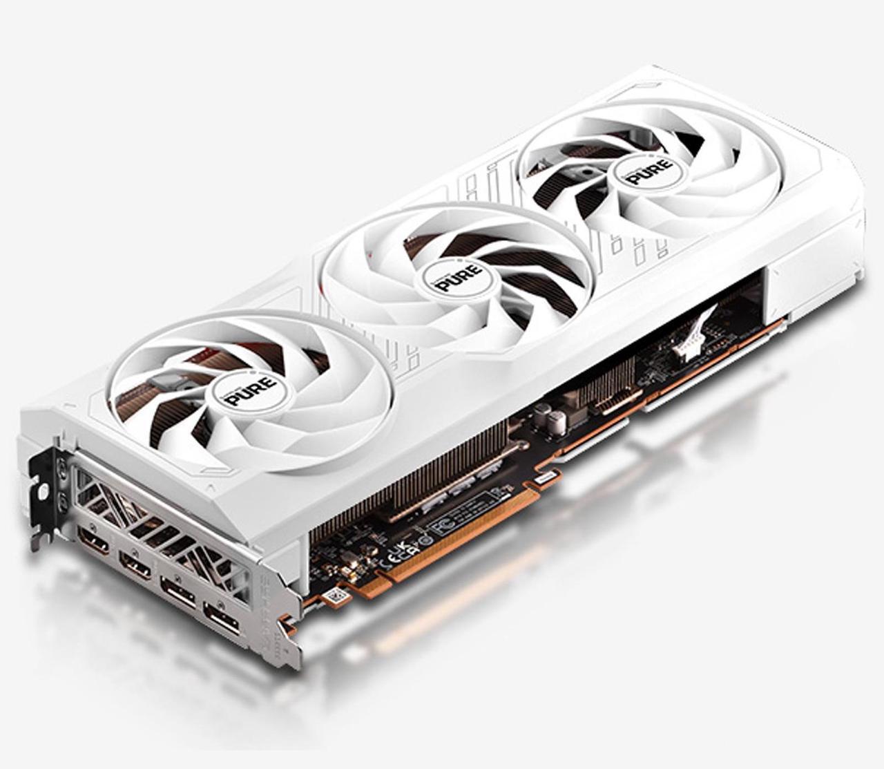 Alt view image 2 of 7 - SAPPHIRE Tech PURE Radeon RX 7700 XT 12GB GDDR6 PCI Express 4.0 x16 Video Card 11335-03-20G