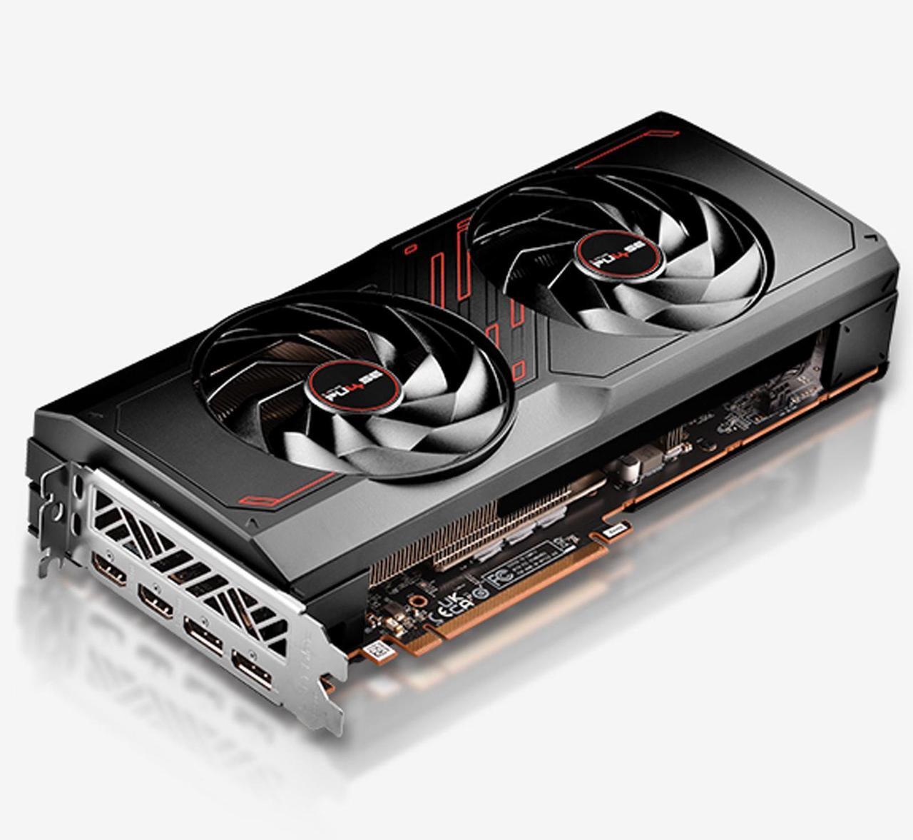 Alt view image 2 of 7 - SAPPHIRE Tech PULSE Radeon RX 7800 XT 16GB GDDR6 PCI Express 4.0 x16 ATX Graphics Card 11330-02-20G