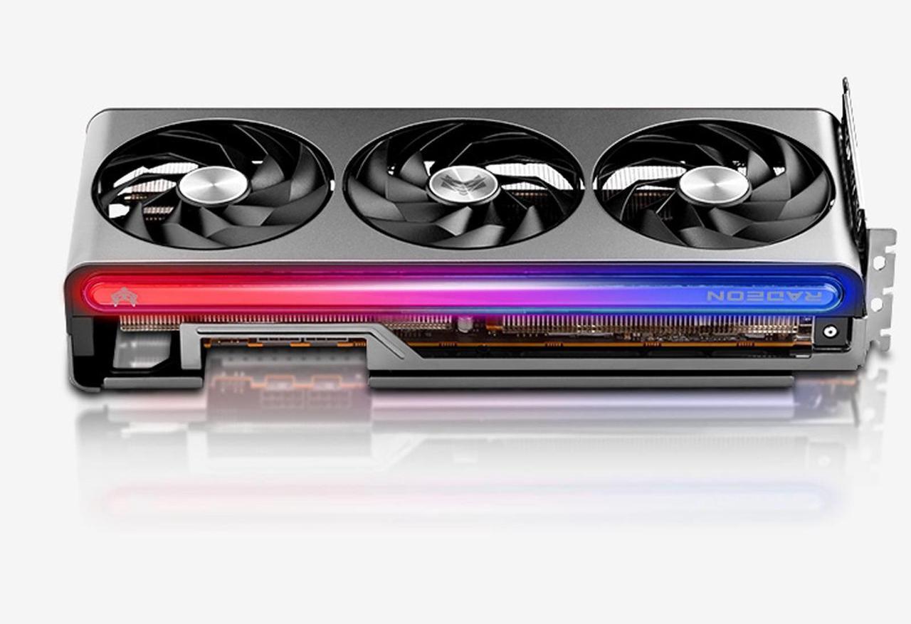 Alt view image 4 of 7 - SAPPHIRE Tech NITRO+ Radeon RX 7800 XT 16GB GDDR6 PCI Express 4.0 x16 ATX Graphics Card 11330-01-20G