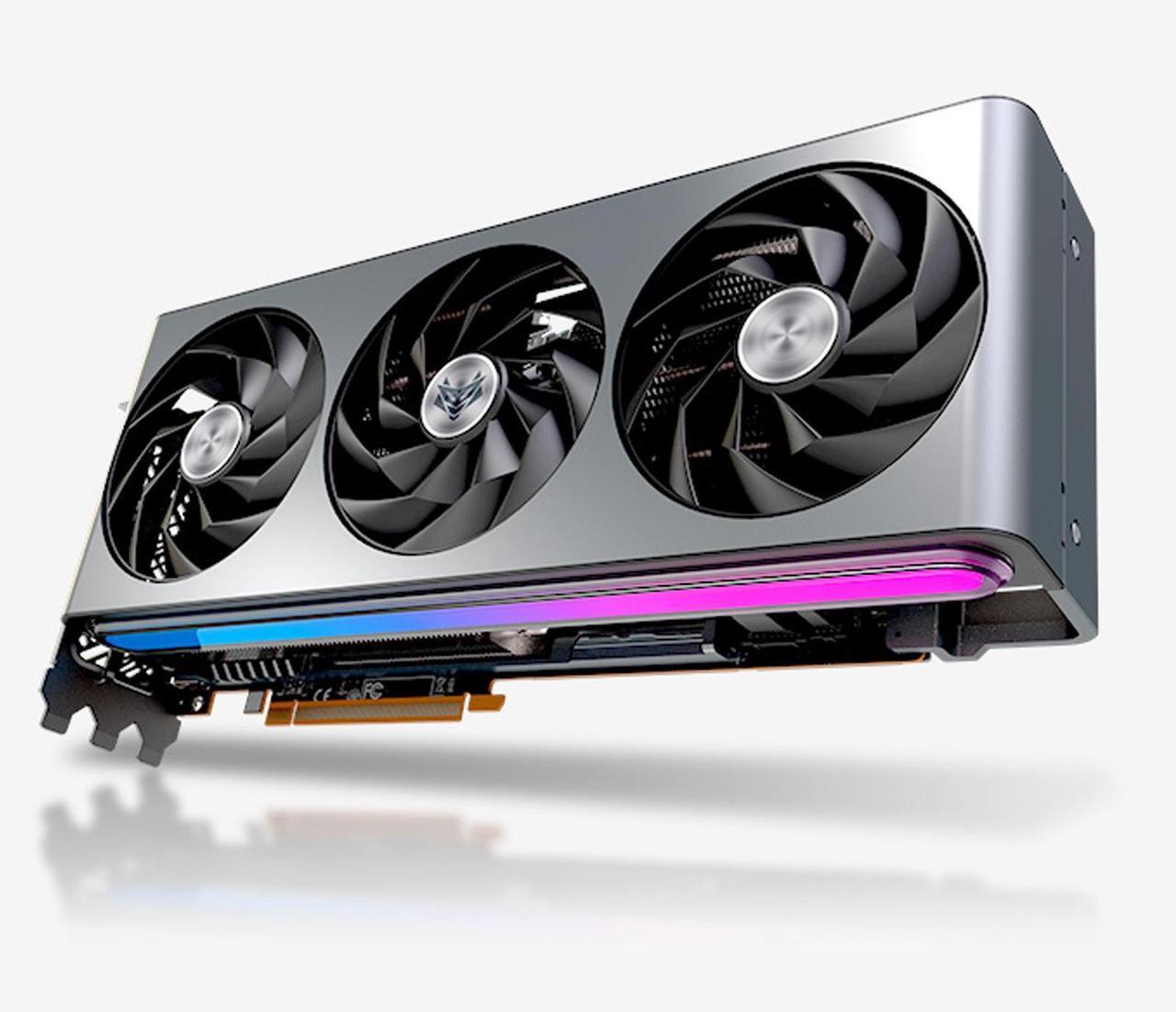 Alt view image 3 of 7 - SAPPHIRE Tech NITRO+ Radeon RX 7900 XTX 24GB GDDR6 PCI Express 4.0 x16 ATX Video Card 11322-01-40G