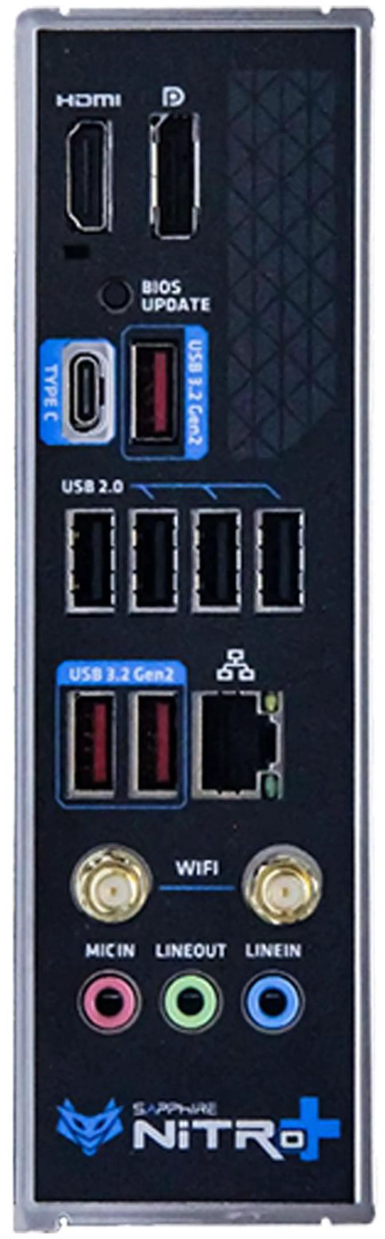 Alt view image 5 of 7 - Sapphire Tech NITRO+ B850M WIFI Motherboard, Desktop Motherboard, for AMD Razorback 9000/8000/7000 Series Processors, WIFI6+ Bluetooth 5, AMD B850, AM5, 1*PCIE5.0x16,1*PCIE4.0x4, 1*HDMI, 1*DP