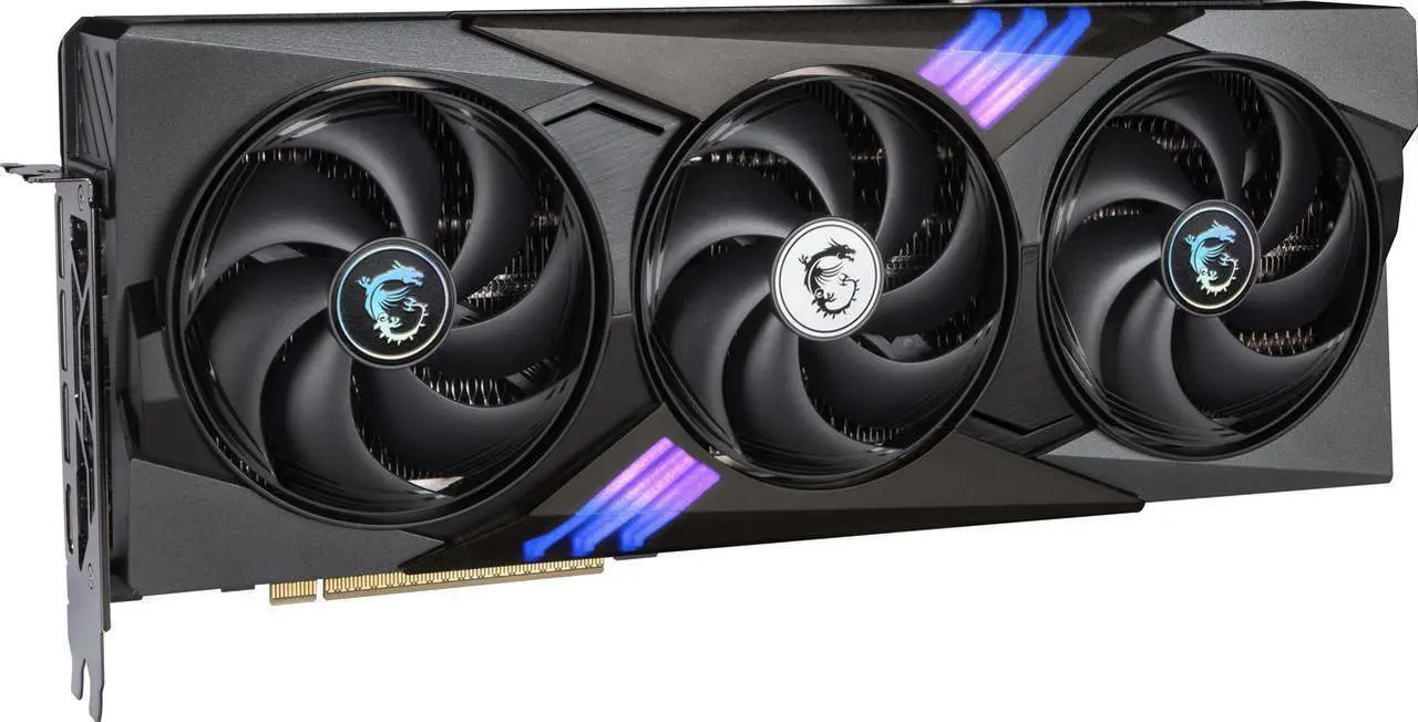 Alt view image 6 of 7 - MSI Gaming GeForce RTX 5080 16GB GDDR7 PCI Express 5.0 Graphics Card RTX 5080 16G GAMING TRIO OC