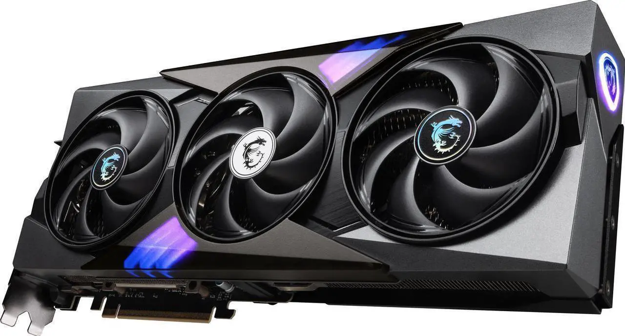 Alt view image 4 of 7 - MSI Gaming GeForce RTX 5080 16GB GDDR7 PCI Express 5.0 Graphics Card RTX 5080 16G GAMING TRIO OC