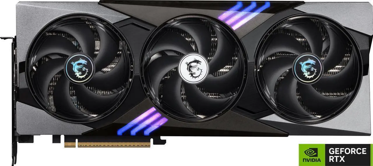 Alt view image 2 of 7 - MSI Gaming GeForce RTX 5080 16GB GDDR7 PCI Express 5.0 Graphics Card RTX 5080 16G GAMING TRIO OC