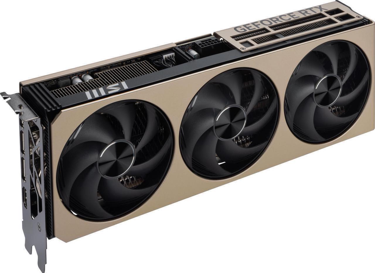 Alt view image 6 of 7 - MSI INSPIRE GeForce RTX 5080 16GB GDDR7 PCI Express 5.0 Graphics Card RTX 5080 16G INSPIRE 3X OC