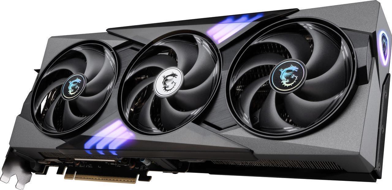 Alt view image 3 of 7 - MSI Gaming GeForce RTX 5070 Ti 16GB GDDR7 PCI Express 5.0 Graphics Card RTX 5070 Ti 16G GAMING TRIO OC PLUS
