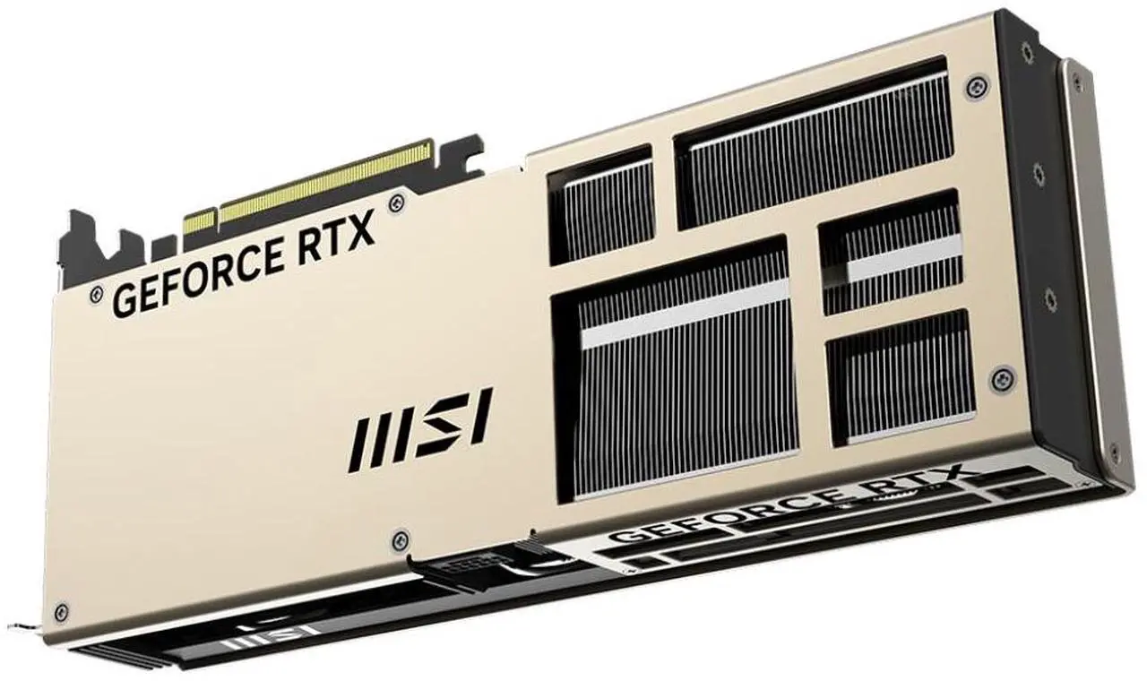 Alt view image 4 of 7 - MSI INSPIRE GeForce RTX 5070 12 GB GDDR7 PCI Express 5.0 Graphics Card GeForce RTX 5070 12G INSPIRE 3X OC