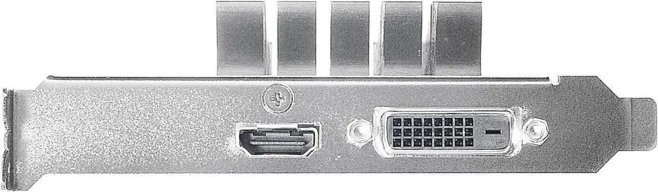 Alt view image 3 of 5 - ASUS GeForce GT 1030 DirectX 12 GT1030-SL-2G-BRK 2GB 64-Bit GDDR5 PCI Express 3.0 HDCP Ready Video Card