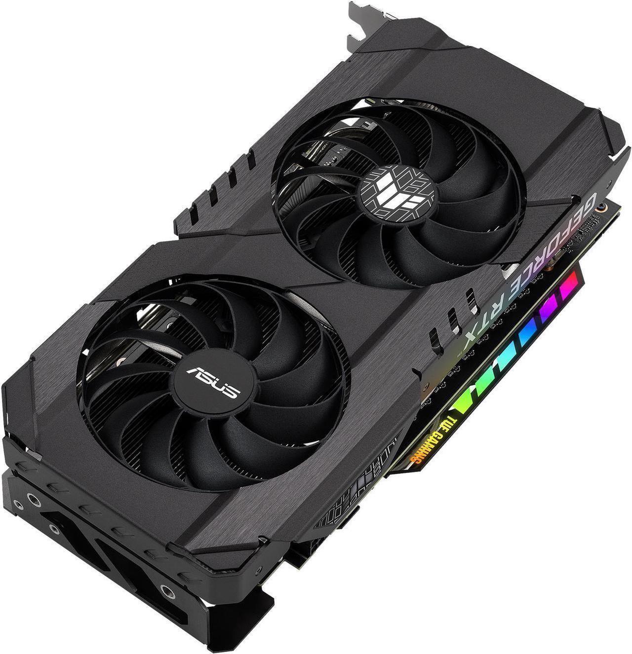 Alt view image 2 of 7 - ASUS TUF Gaming OC Edition GeForce RTX 3050 Video Card TUF-RTX3050-O8G-GAMING