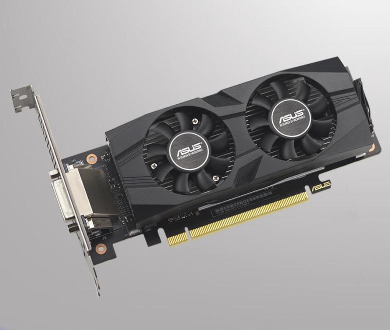 Alt view image 7 of 7 - ASUS LP-BRK NVIDIA GeForce RTX 3050 6GB OC Edition Gaming Graphics Card - PCIe 4.0, 6GB GDDR6 Memory, HDMI 2.1, DisplayPort 1.4a, Axial-tech Fan Design, 0dB Technology, RTX3050-O6G-LP-BRK