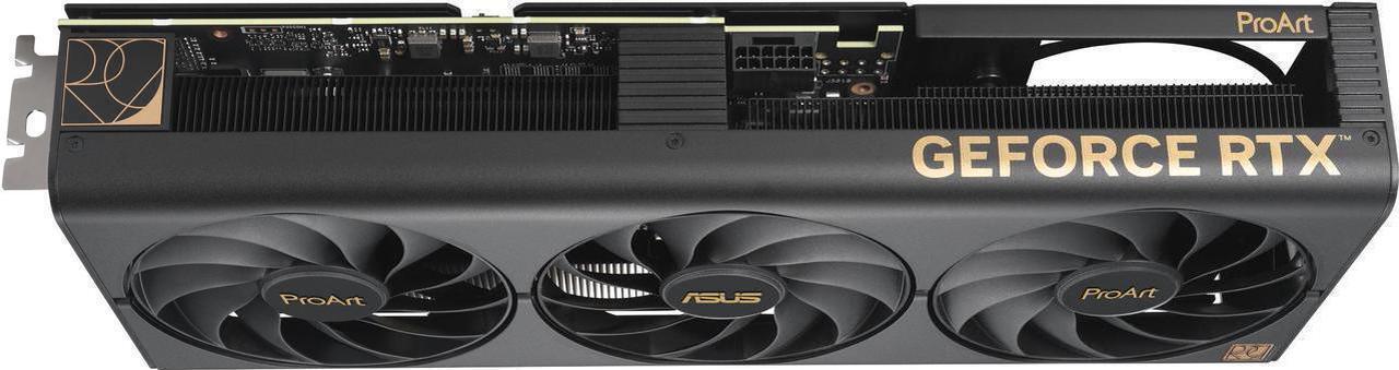Alt view image 6 of 7 - ASUS ProArt GeForce RTX 4070 SUPER OC Edition Graphics Card (PCIe 4.0, 12GB GDDR6X, DLSS 3, HDMI 2.1a, DisplayPort 1.4a) PROART-RTX4070S-O12G