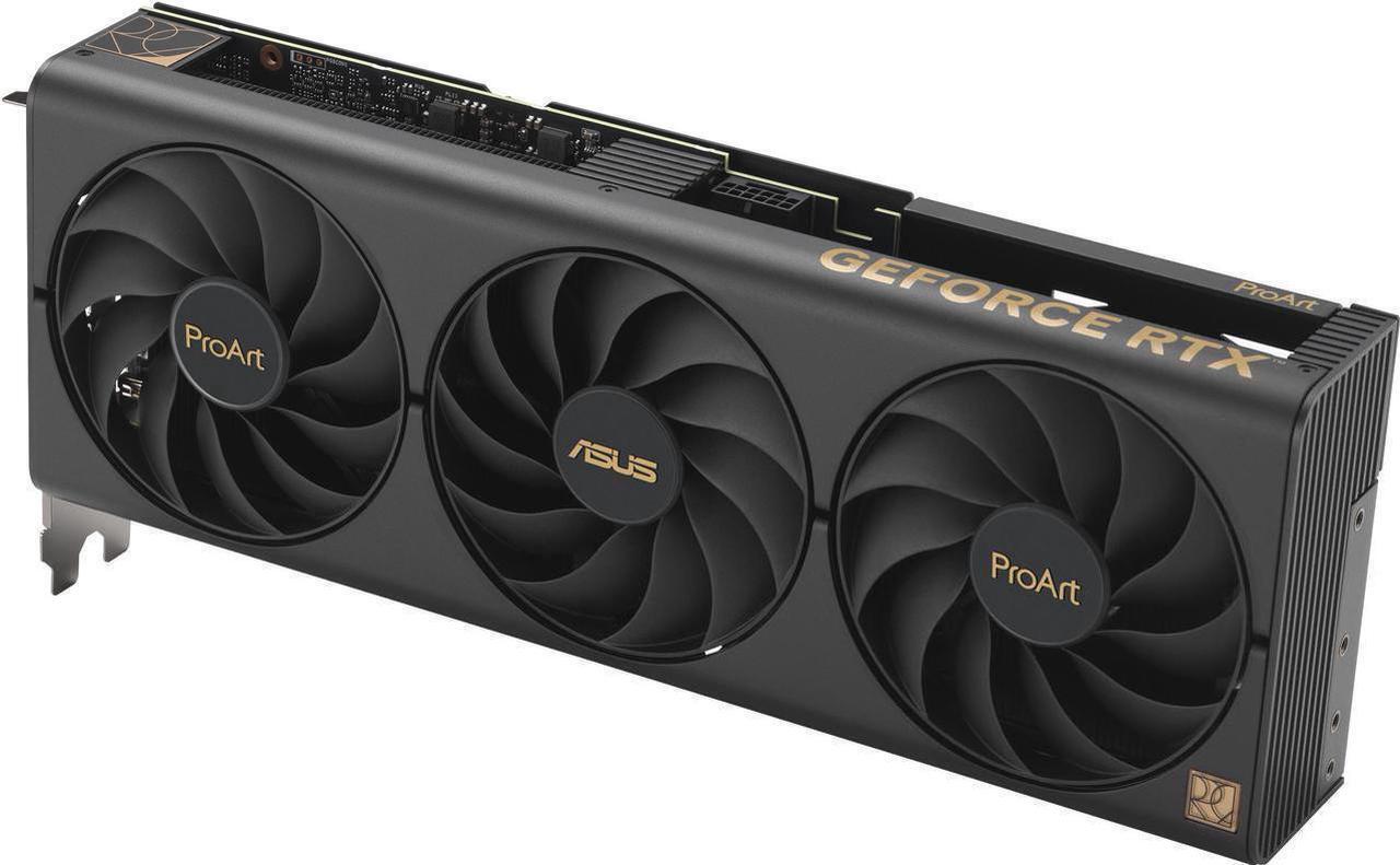 Alt view image 7 of 7 - ASUS ProArt GeForce RTX 4070 SUPER OC Edition Graphics Card (PCIe 4.0, 12GB GDDR6X, DLSS 3, HDMI 2.1a, DisplayPort 1.4a) PROART-RTX4070S-O12G