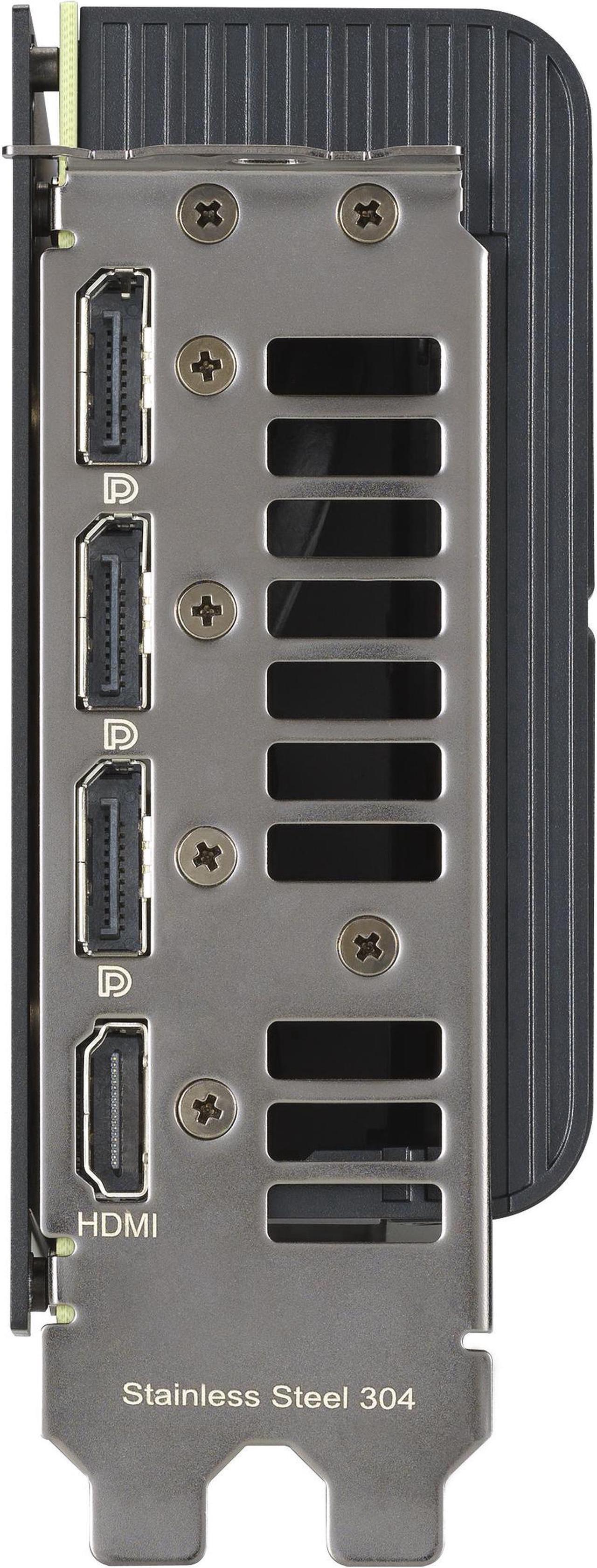 Alt view image 5 of 7 - ASUS ProArt GeForce RTX 4070 SUPER OC Edition Graphics Card (PCIe 4.0, 12GB GDDR6X, DLSS 3, HDMI 2.1a, DisplayPort 1.4a) PROART-RTX4070S-O12G