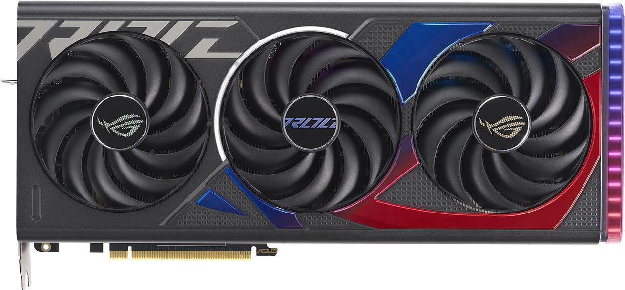 Main image of ASUS ROG Strix GeForce RTX 4070 SUPER Gaming Graphics Card (PCIe 4.0, 12GB GDDR6X, DLSS 3, HDMI 2.1a, DisplayPort 1.4a, Aura Sync) ROG-STRIX-RTX4070S-12G-GAMING