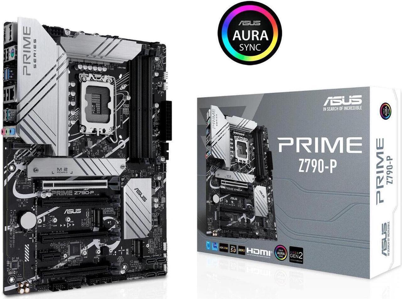 Alt view image 7 of 7 - ASUS Prime Z790-P WiFi LGA 1700(Intel 14th & 13th &12th Gen) ATX motherboard (PCIe 5.0,DDR5,14+1 Power Stages,3x M.2,WiFi 6,Bluetooth v5.2,2.5Gb LAN,front panel USB 3.2 Gen 2 Type-C,Thunderbolt 4(USB