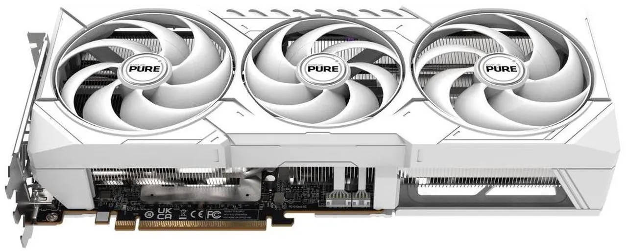 Alt view image 5 of 7 - SAPPHIRE Tech PURE Radeon RX 9070 XT 16GB GDDR6 PCI Express 5.0 x16 ATX Graphics Card 11348-02-20G