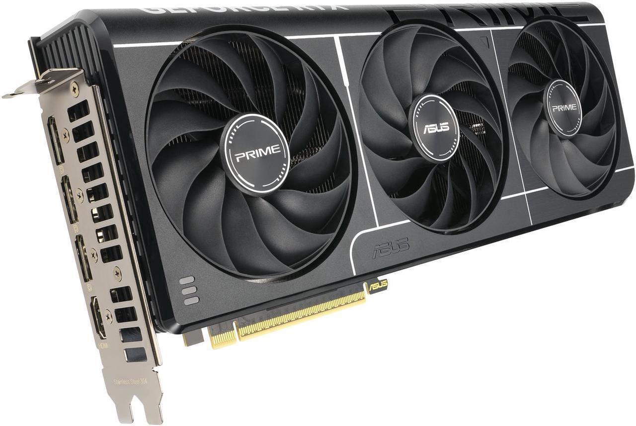 Alt view image 3 of 7 - ASUS PRIME GeForce RTX 5070 OC 12GB 192-Bit GDDR7 PCI Express 5.0 DLSS 4.0 Graphics Card PRIME-RTX5070-O12G