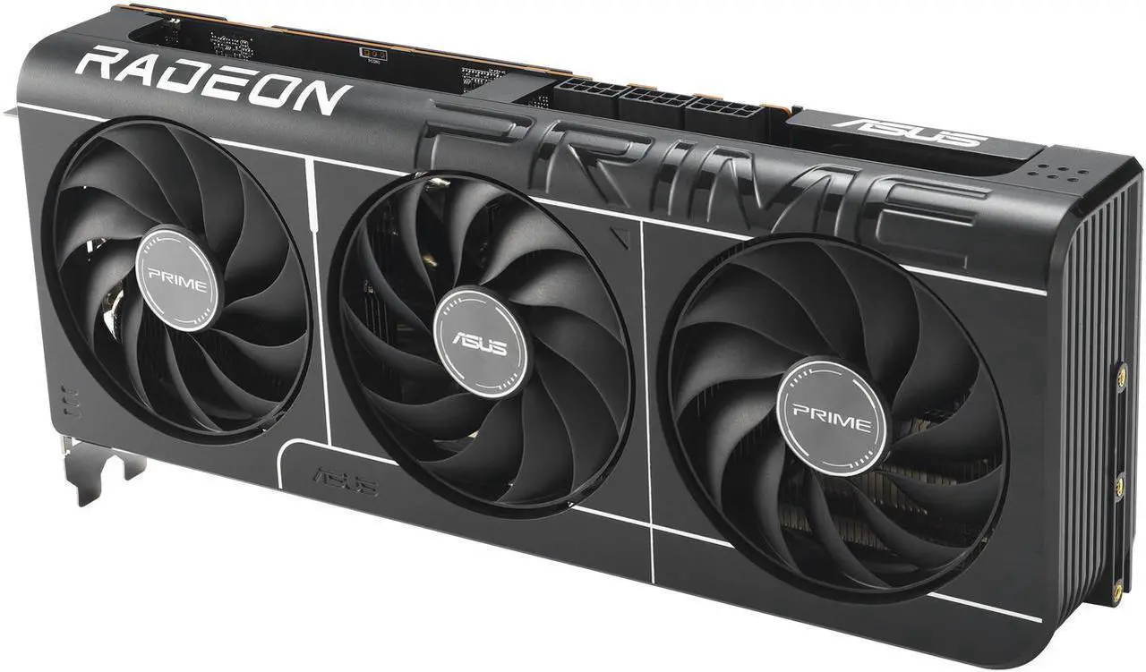 Alt view image 3 of 7 - ASUS PRIME Radeon RX 9070 16GB GDDR6 PCI Express 5.0 RDNA 4 FSR 4 ATX Graphics Card PRIME-RX9070-16G