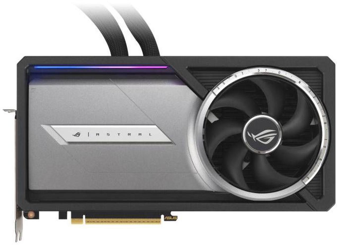Alt view image 2 of 7 - ASUS ROG Astral LC GeForce RTX 5090 32GB GDDR7 OC Edition ROG-ASTRAL-LC-RTX5090-O32G-GAMING DLSS 4.0 PCI Express 5.0 Graphics Card