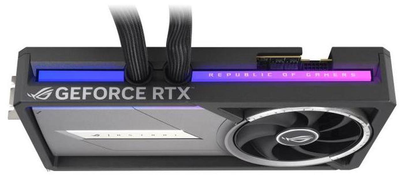 Alt view image 6 of 7 - ASUS ROG Astral LC GeForce RTX 5090 32GB GDDR7 OC Edition ROG-ASTRAL-LC-RTX5090-O32G-GAMING DLSS 4.0 PCI Express 5.0 Graphics Card