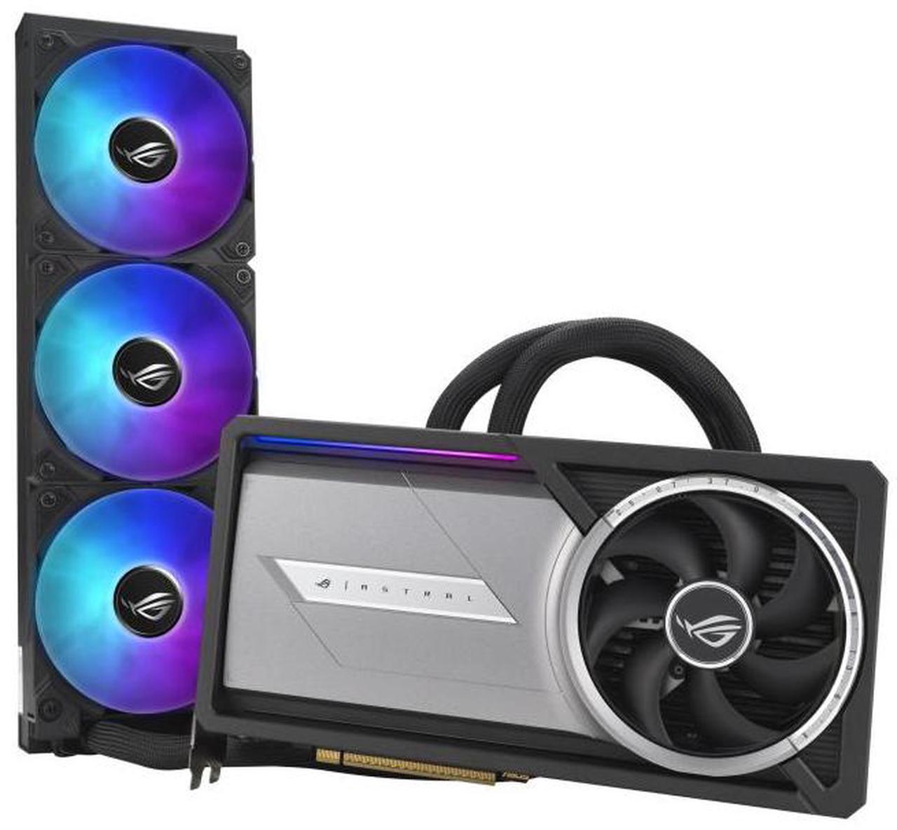 Alt view image 4 of 7 - ASUS ROG Astral LC GeForce RTX 5090 32GB GDDR7 OC Edition ROG-ASTRAL-LC-RTX5090-O32G-GAMING DLSS 4.0 PCI Express 5.0 Graphics Card
