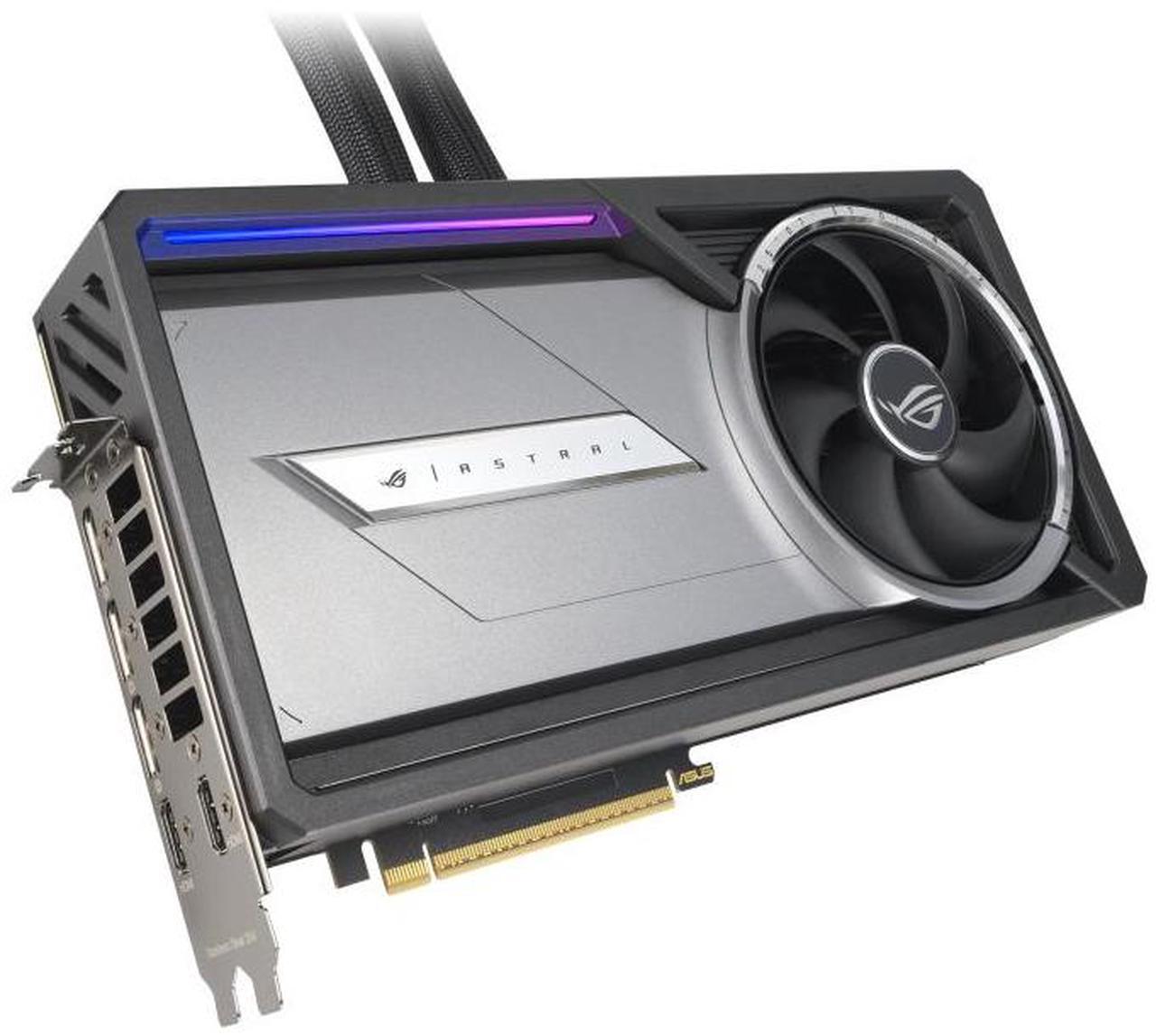 Alt view image 3 of 7 - ASUS ROG Astral LC GeForce RTX 5090 32GB GDDR7 OC Edition ROG-ASTRAL-LC-RTX5090-O32G-GAMING DLSS 4.0 PCI Express 5.0 Graphics Card