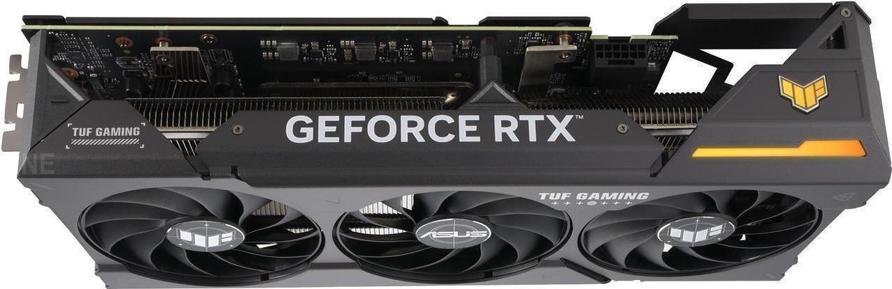 Alt view image 4 of 7 - ASUS TUF Gaming GeForce RTX 4070 SUPER OC Edition Gaming Graphics Card (PCIe 4.0, 12GB GDDR6X, DLSS 3, HDMI 2.1a, DisplayPort 1.4a) TUF-RTX4070S-O12G-GAMING
