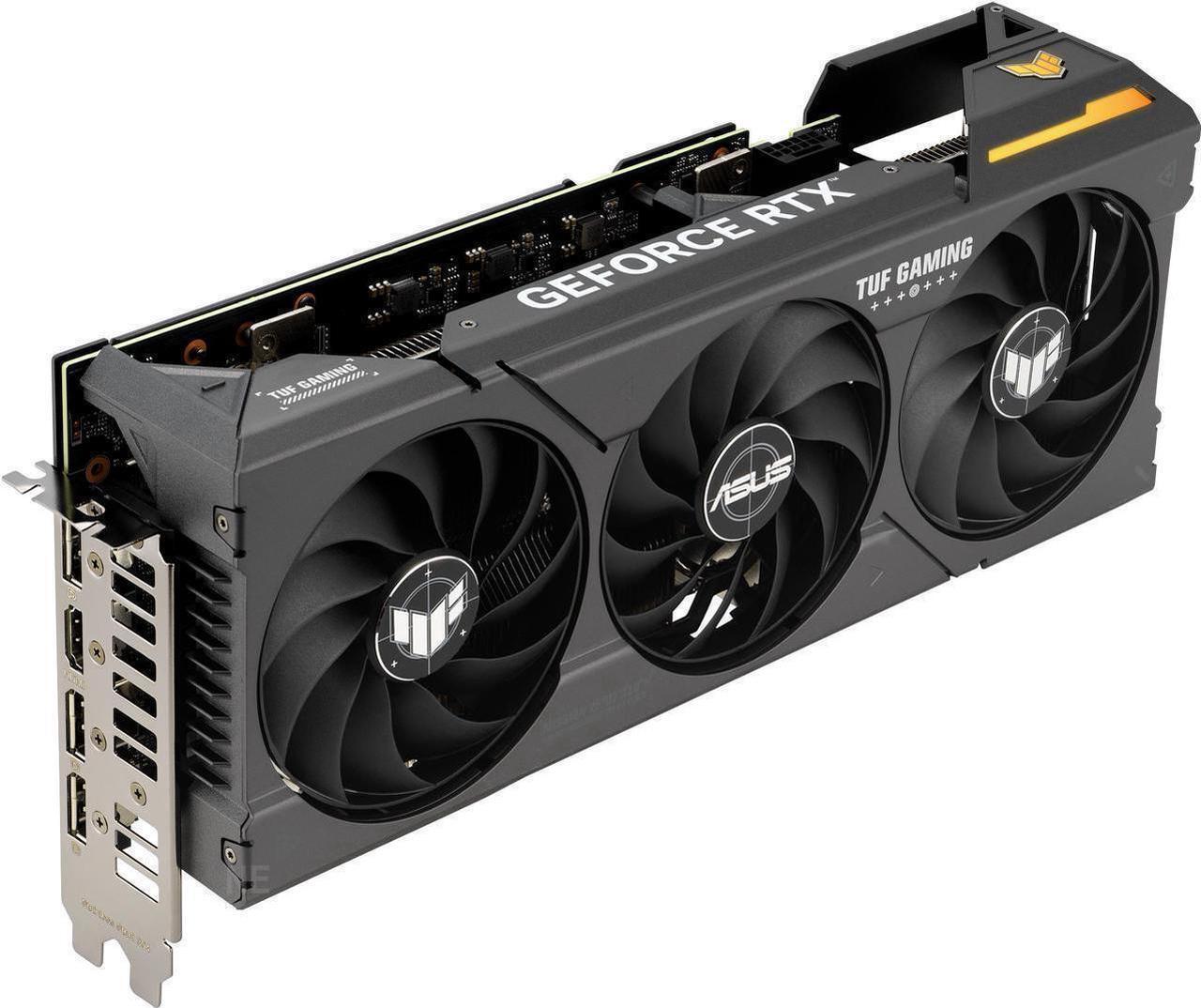 Alt view image 7 of 7 - ASUS TUF Gaming GeForce RTX 4070 SUPER OC Edition Gaming Graphics Card (PCIe 4.0, 12GB GDDR6X, DLSS 3, HDMI 2.1a, DisplayPort 1.4a) TUF-RTX4070S-O12G-GAMING