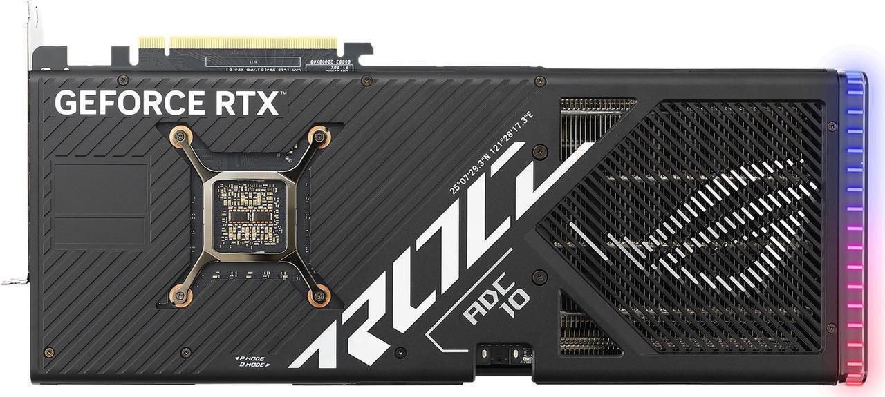 Alt view image 5 of 7 - ASUS ROG Strix GeForce RTX 4080 SUPER OC Edition Gaming Graphics Card (PCIe 4.0, 16GB GDDR6X, DLSS 3, HDMI 2.1a, DisplayPort 1.4a, Vapor chamber, Aura Sync) ROG-STRIX-RTX4080S-O16G-GAMING