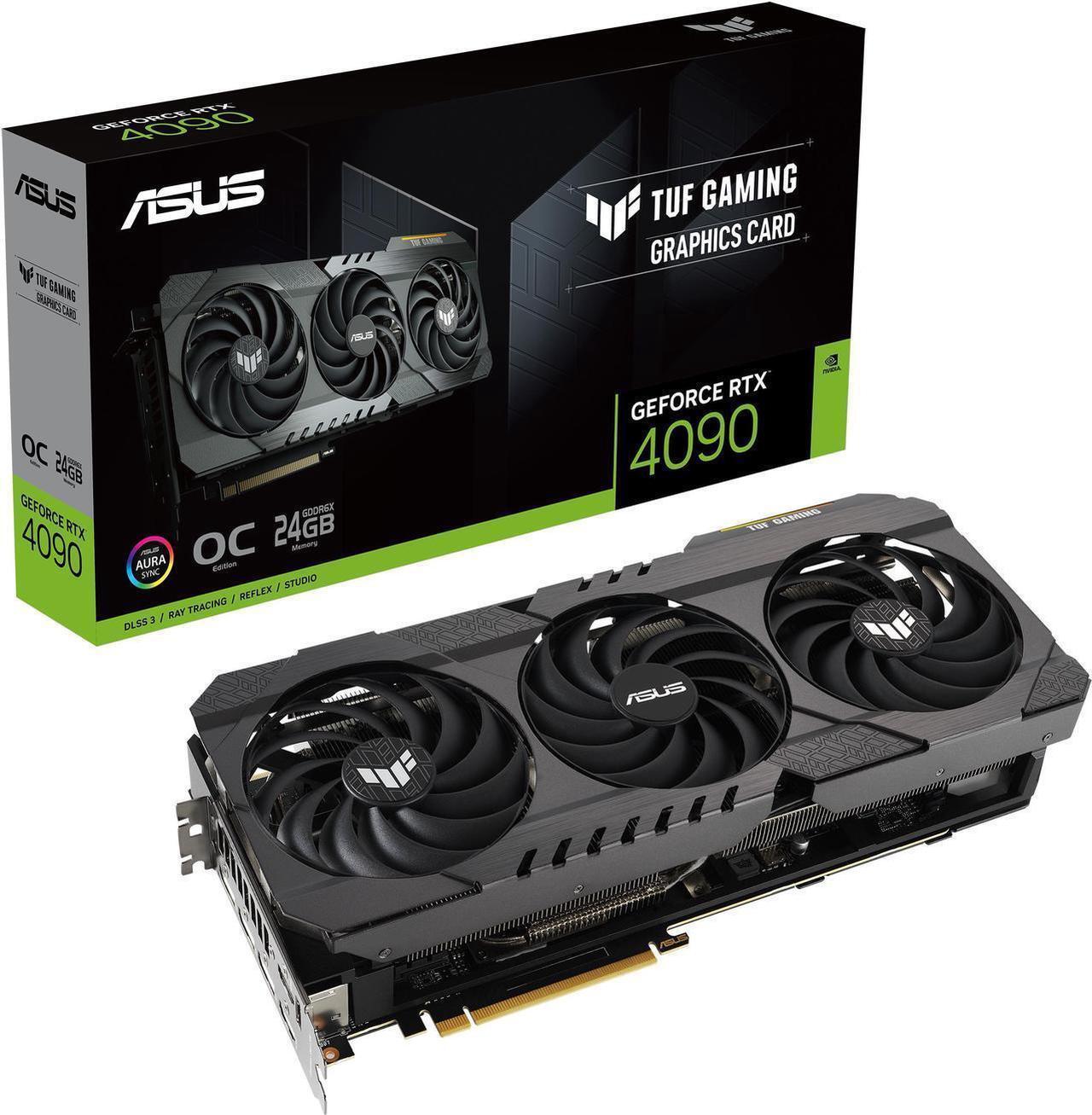 Main image of ASUS TUF Gaming GeForce RTX 4090 OG OC Edition Gaming Graphics Card (PCIe 4.0, 24GB GDDR6X, DLSS 3, HDMI 2.1, DisplayPort 1.4a) TUF-RTX4090-O24G-OG-GAMING
