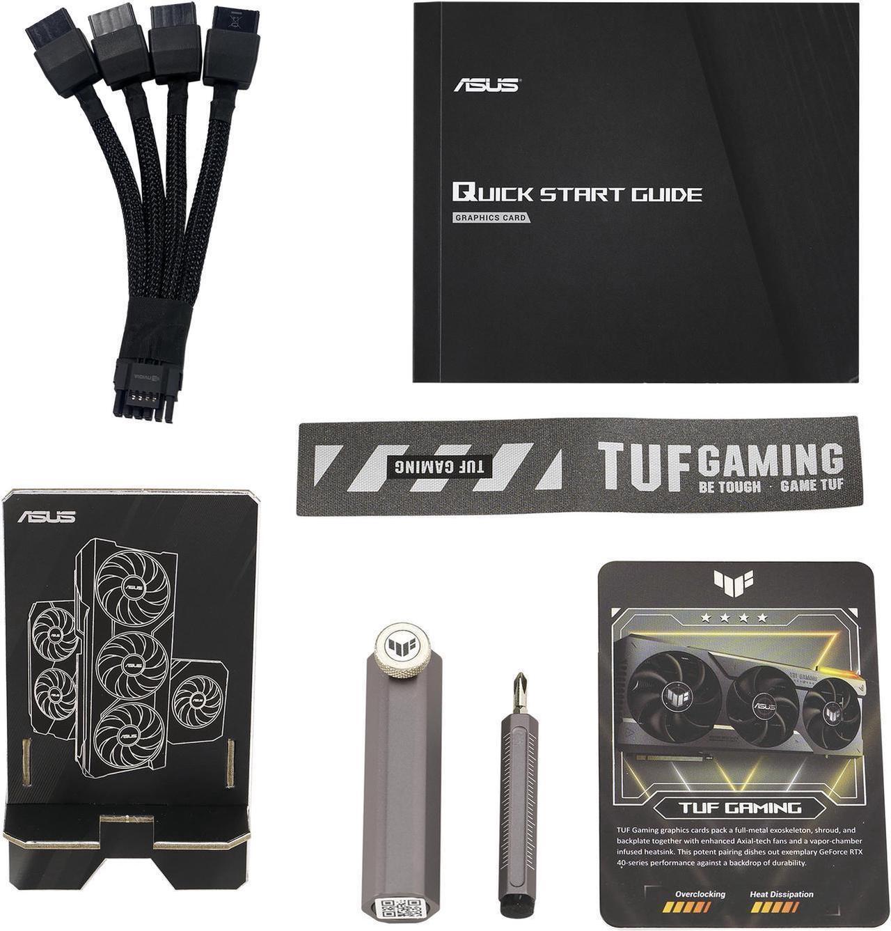 Alt view image 7 of 7 - ASUS TUF Gaming GeForce RTX 4090 OG OC Edition Gaming Graphics Card (PCIe 4.0, 24GB GDDR6X, DLSS 3, HDMI 2.1, DisplayPort 1.4a) TUF-RTX4090-O24G-OG-GAMING